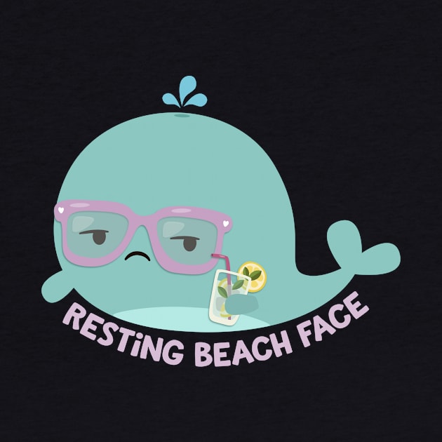 Resting Beach Face by FunUsualSuspects